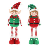 NNEOBA Christmas Hanging Leg Elf Doll Ornament