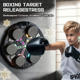 NNETM Smart Music Boxing Machine – Wall-Mounted Bluetooth Training Pad with Gloves