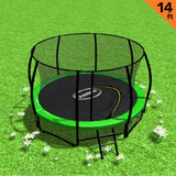NNEDPE Trampoline 14 ft - Green