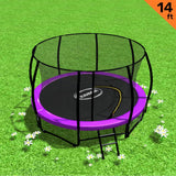 NNEDPE Trampoline 14 ft - Purple