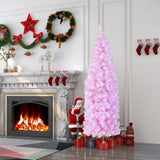 NNECW 1.83M/2.1M Pre-Lit Artificial Christmas Tree for Decoration-183CM