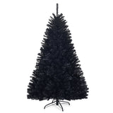 NNECW 1.8 M Artificial Halloween Christmas Tree with Solid Metal Legs for Indoor