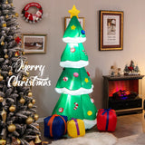 NNECW 180CM Inflatable Christmas Tree with Gift Boxes & LED Light