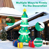 NNECW 180CM Inflatable Christmas Tree with Gift Boxes & LED Light