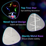 NNECW 1.83M Spiral Christmas Tree with 135 LED Lights & APP Control