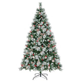 NNECW 1.85M/2.15M Pre-Lit Christmas Tree with Pine Needle-2.15 M