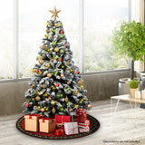 NNEDPE Snow-Tipped Snowflocked Artificial Christmas Tree 1.8m - 850 Tips