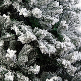 NNEDPE Snow-Tipped Snowflocked Artificial Christmas Tree 1.8m - 850 Tips