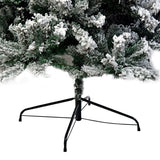 NNEDPE Snow-Tipped Snowflocked Artificial Christmas Tree 2.1m 1200 Tips