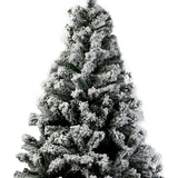NNEDPE Snow-Tipped Snowflocked Artificial Christmas Tree 2.4m 1500 Tips
