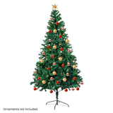 NNEDPE Green Artificial Christmas Tree 1.8m - 850 Tips