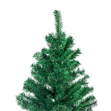 NNEDPE Green Artificial Christmas Tree 2.1m - 1200 Tips