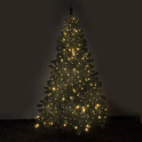 NNEDPE 2.7m Pre Lit LED Christmas Tree with Pine Cones