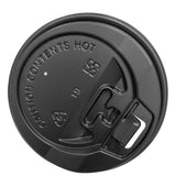 100sets 8oz Disposable Takeaway Coffee Black-1910113171516035073