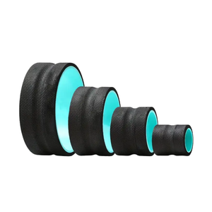 NNETM Back Stretching Yoga Wheel 4-Piece Set
