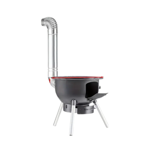 NNETM Portable Cast Iron Firewood Stove for Outdoor Cooking