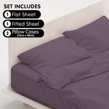 NNEDPE Cotton microfibre 1000TC 4pc King sheet set
