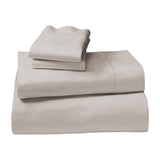NNEDPE 4pc 1000 Thread Count Cotton Rich King Bed Sheet Set CVC Microfibre Blend Silver