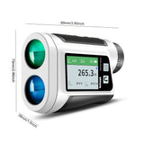 NNETM 1000-Yard USB Rechargeable Laser Rangefinder