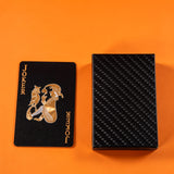 Luxury Heart-Design Playing Cards with Golden Foil Stamping – Adult Card Game