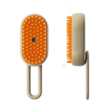 NNETM 3-in-1 Rechargeable Steam Pet Brush for Cats & Dogs