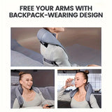 NNETM Electric Neck Massager, Portable Smart Cervical Massage-Grey