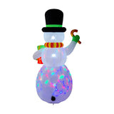 NNEOBA Christmas Inflatable Snowman with LED Lights