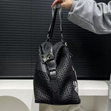 NNETM Teddy Bear Print Shoulder Tote Bag