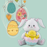 NNETM Cute Sitting & Standing Bunny Balloon Easter Decoration