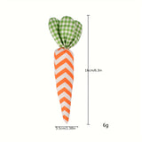 NNETM Set of 5 Colorful Carrot Decorations for Home Decor