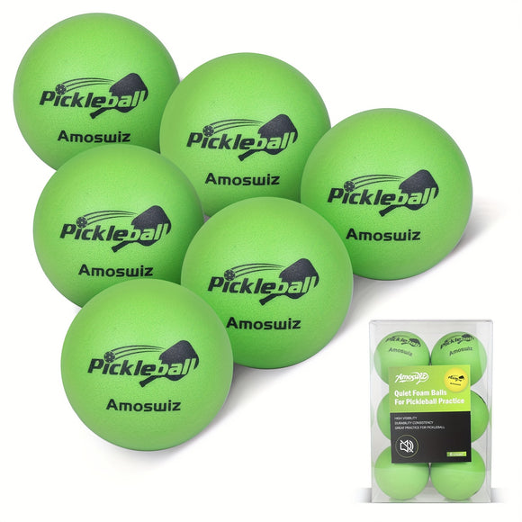 NNETM Foam Pickleballs Training Set (6-Pack)