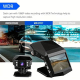 NNETM 1080P HD Dash Cam with 170° Wide Angle