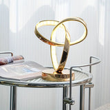 NNETM Space-themed USB Bedside Table Lamp - Golden