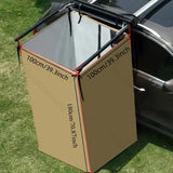 NNETM Portable Car Shower Tent Khaki Camping Changing Room