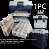 NNETM 4-Tier Portable Fishing Tackle Storage Box