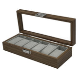 Large Wooden Jewelry & Watch Display Box – Premium Storage and Gift Packaging Case