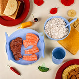 NNETM Colorful Plastic Camping Cutlery Set (24pcs)