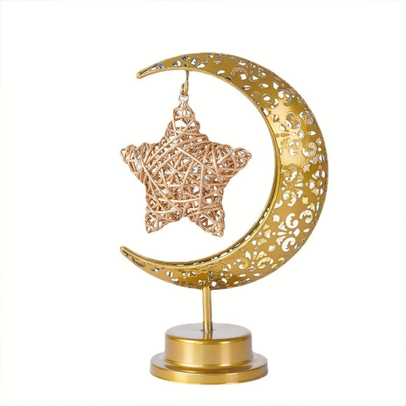 NNETM LED Ramadan Moon Planet Night Light Decoration