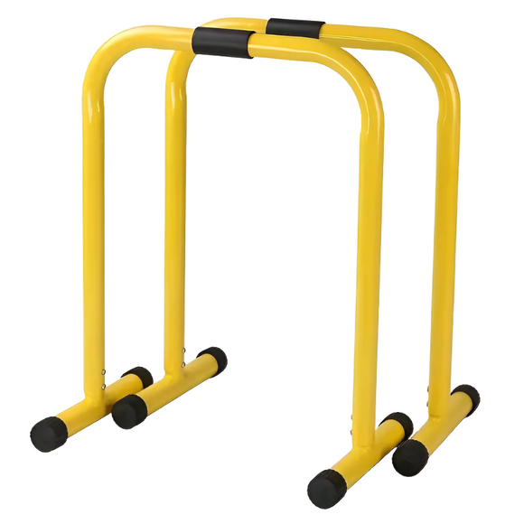 NNETM 1 Pair Multifunctional Height Adjustable Parallel Bars - Yellow