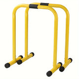 NNETM 1 Pair Multifunctional Height Adjustable Parallel Bars - Yellow