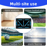 NNETM Soccer Training Mat Footwork Agility
