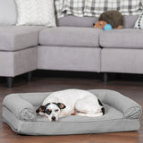 NNETM Sofa-Style Dog Bed for All Breeds