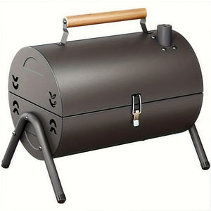 NNETM Double-Sided Charcoal Grill with Lid