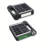 NNETM 6000mAh Portable Solar Generator Kit with LED Lights