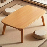 NNETM  Low-Rise Design Bamboo Folding Table