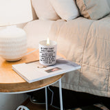 NNETM Lavender Scented Soy Candle with Glass Jar