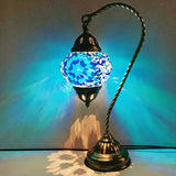 NNETM Swan Glass Table Lamp USB Powered