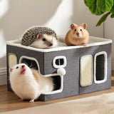 NNETM Multi-Level Hideaway Bed for Small Pets