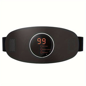 NNETM 1pc Electric Waist Sculpting Massager - Black