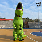 Inflatable Tyrannosaurus-Rex Dinosaur Costume